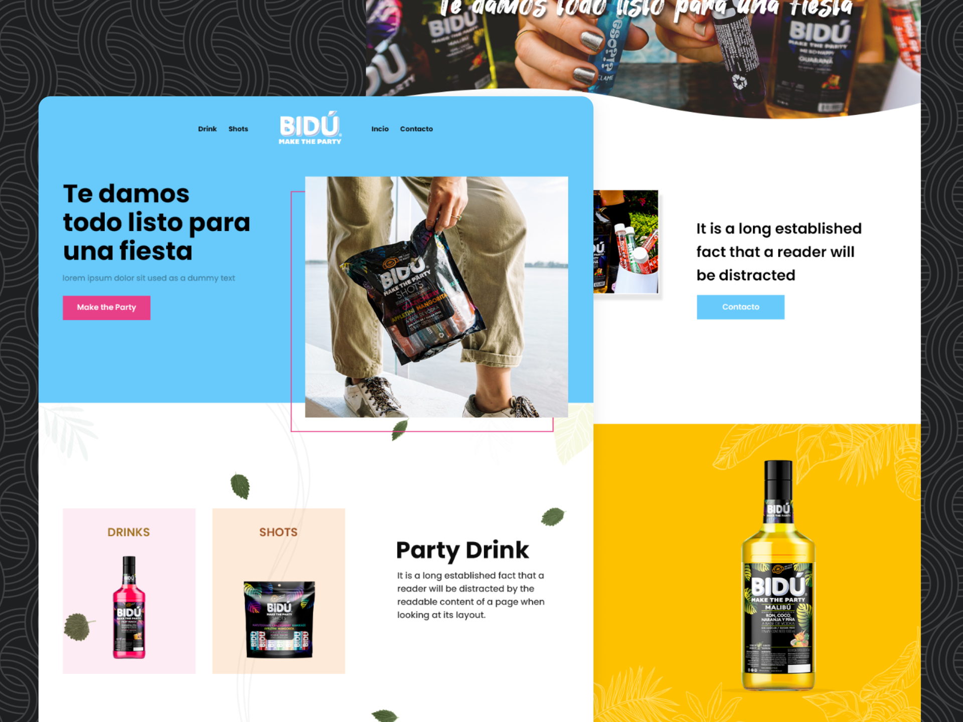 BIDU-Product-Website-Design